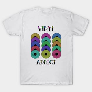 Retro Vinyl Addict T-Shirt